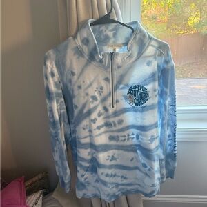 Simply Southern Blue and White Kids Hoodie